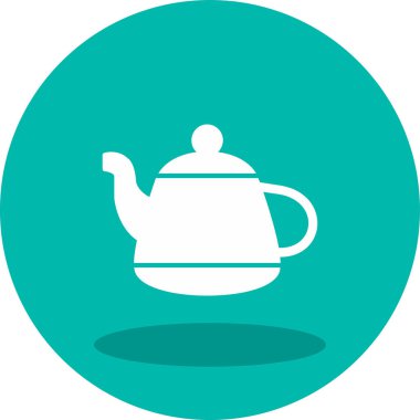 Vektör illüstrasyonu, çaydanlık ağı simgesi 