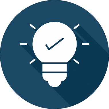 İnovasyon web simgesi basit illüstrasyon 