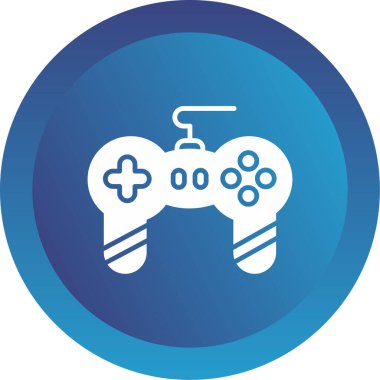 joystick web simgesi basit illüstrasyon 