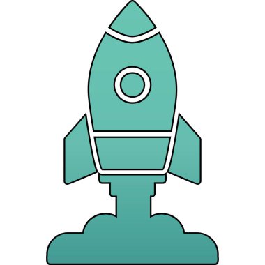 Bir yıldız simgesinin vektör illüstrasyonu 