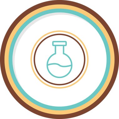 matara simgesi, vektör illüstrasyonu basit tasarım