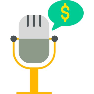 Para podcast simgesi, özet biçimi 