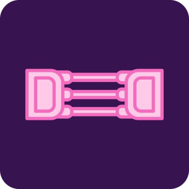 Göğüs açıcı simgesinin web illüstrasyonu