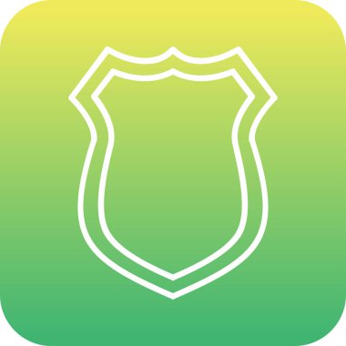 Ağ için koruma kalkanı vektör simgesi 