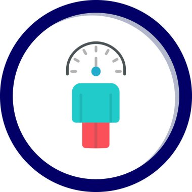 Web için performans simgesi illüstrasyon vektör simgesi 