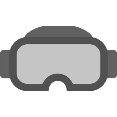 Gözlükler. Web simgesi basit illüstrasyon