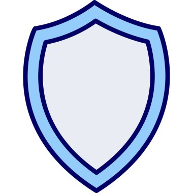 Ağ için koruma kalkanı vektör simgesi 