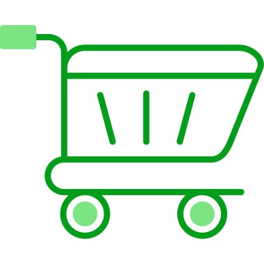 Tramvay. Web simgesi vektör illüstrasyonu 