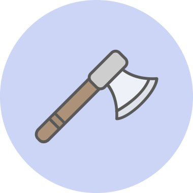 Balta ağ simgesi, vektör illüstrasyonu 