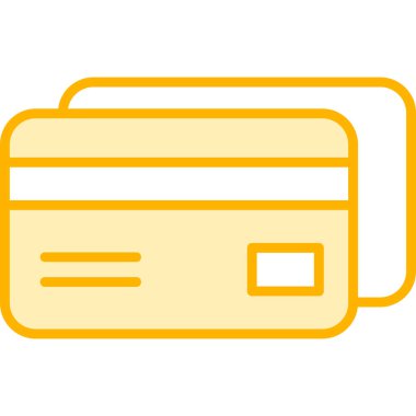 Kredi kartı iyonunun vektör çizimi