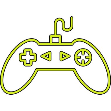 Kontrolör. Web simgesi basit illüstrasyon