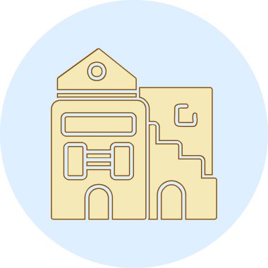 vektör evi oluşturma simgesi, modern tasarım illüstrasyonu 