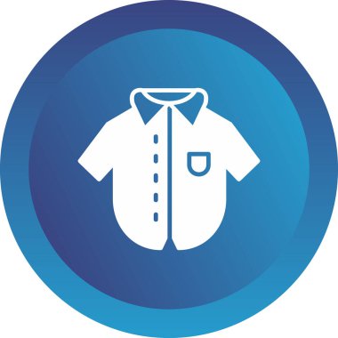 Bowling tişört simgesinin vektör illüstrasyonu 