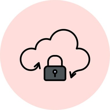 bulut vektörü resimleme tasarımı 