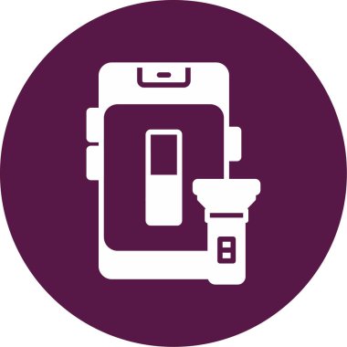 el feneri. Web simgesi basit illüstrasyon