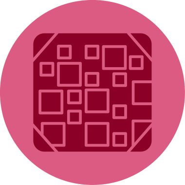 Döşeme. Web simgesi basit illüstrasyon