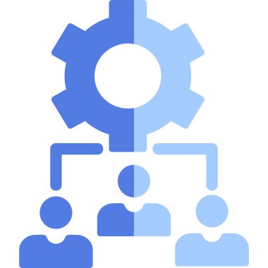 Bir grup insanın vektör çizimi, Takım Yönetimi