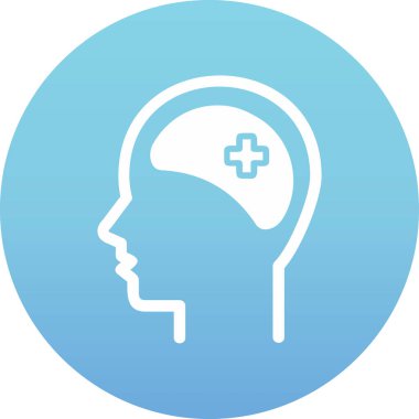 Klinik Psikoloji vektör çizimi tasarımı