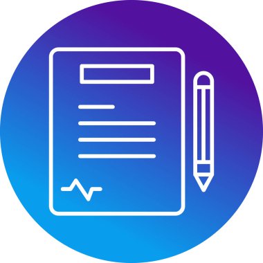 Kağıt simgesi vektör illüstrasyonunu boşa