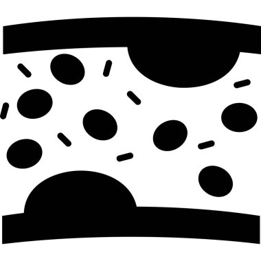 Atardamar. Web simgesi vektör illüstrasyonu