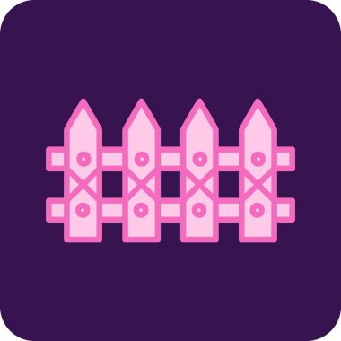 Çitin vektör illüstrasyonu