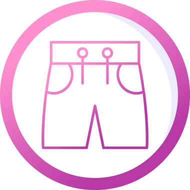 Web simgesi vektör illüstrasyonunu kısaltır