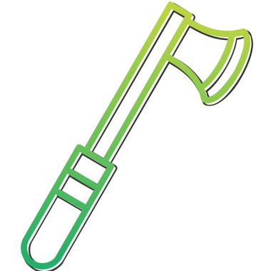 Balta ağ simgesi, vektör illüstrasyonu 