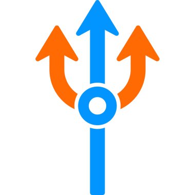 Mızrak. Web simgesi basit tasarım         