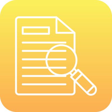 Yazılı kayıtlar ve büyüteçle filoloji kavramı, düz stil vektör illüstrasyonu