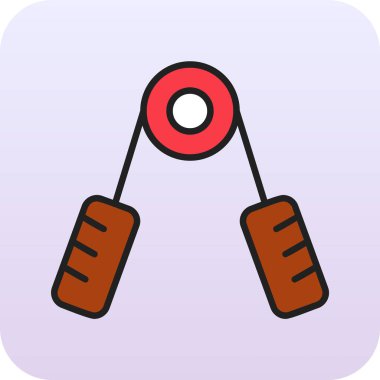 El Kavrama Ağı simgesi basit illüstrasyon