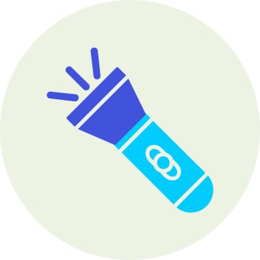 el feneri. Web simgesi basit illüstrasyon