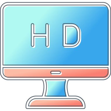 Yüksek çözünürlüklü web simgesi basit tasarım 