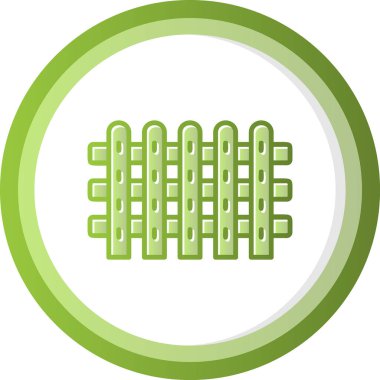 Çitin vektör illüstrasyonu