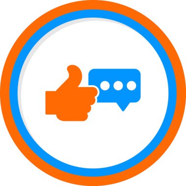 Geribildirim simgesi vektör yanılsaması