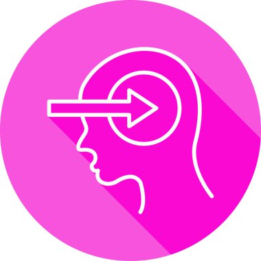 Algı web simgesi basit illüstrasyon 