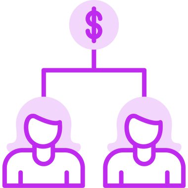 Ekonomi simgesi modern basit illüstrasyon 