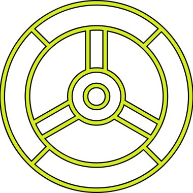 lastik simgesi vektör illüstrasyonu 