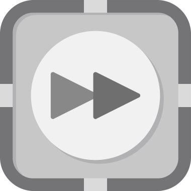 Hızlı ileri kutsal kişilerin resmi, vektör çizim                         