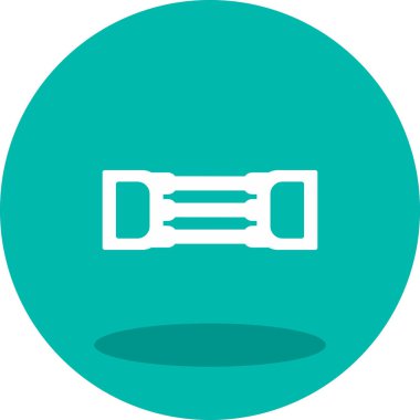 Göğüs açıcı simgesinin web illüstrasyonu