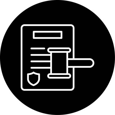 Adalet simgesi vektörünün çekici