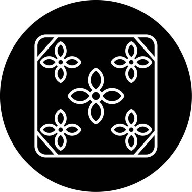 Döşeme. Web simgesi basit illüstrasyon