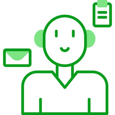 Çoklu görev simgesi, vektör illüstrasyonu 