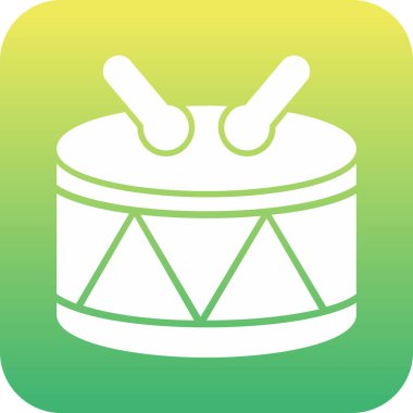 Web simgesi davul, illüstrasyon vektör 