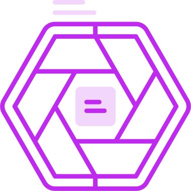 Diyagram web simgesi basit illüstrasyon 