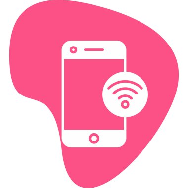 wifi vektör simgesi modern basit illüstrasyon 