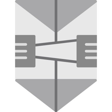 Prizma. Web simgesi basit illüstrasyon                 