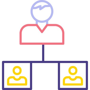 ağ bağlantısı simgesi ana hat biçiminde 