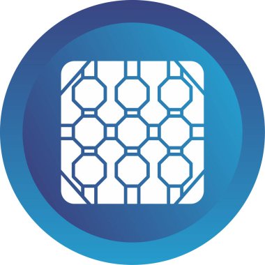 Döşeme. Web simgesi basit illüstrasyon