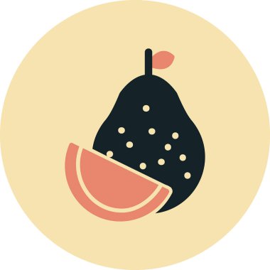  Pomelo web simgesi vektör illüstrasyonu