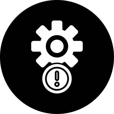 uyarı simgesi vektör illüstrasyonu